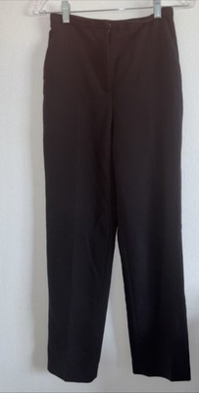 H&M Pants Women’s Flat Front Black Business Casual Pants Size 2